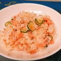 マスコットクマ's cooksnap of when they made 塩鮭とキュウリの簡単鮭チラシ.