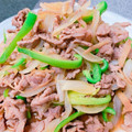 ☆３匹の子ぶた☆'s cooksnap of when they made 簡単☆激うまおかず『牛肉としょうが炒め』.