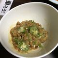 naochan707's cooksnap of when they made 簡単！わさび風味☆生オクラ納豆.
