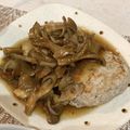 *nana*'s cooksnap of when they made 和風きのこソースで♪ジューシーハンバーグ.