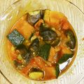 pnkdiamond's cooksnap of when they made レンジで簡単！夏野菜のカレー炒め！.