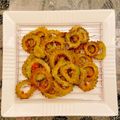 ☆AMR☆'s cooksnap of when they made カリッとスパイシー☆ゴーヤのカレーチップ.