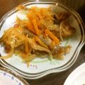 yukko2810's cooksnap of when they made 鯵の南蛮漬け.