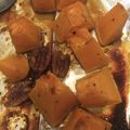 うさまる．'s cooksnap of when they made かぼちゃと胡桃のハニーロースト.