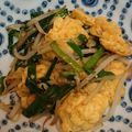 precious☆'s cooksnap of when they made ニラ卵.