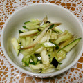 ☆ゆずれもん☆'s cooksnap of when they made 夏を感じる☆胡瓜　ミョウガ　茄子の和え物.