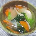 ジョングレ's cooksnap of when they made お野菜たっぷり　かき玉汁.