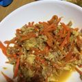 いつきらりおん's cooksnap of when they made 人参しりしり.