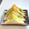 かっちゃん杉's cooksnap of when they made レンジで作った目玉焼きのサンドイッチです.