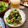 もりはん's cooksnap of when they made ツーンとわさびのオクラ梅和え・多用途♪.