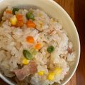 ジロウさん's cooksnap of when they made 簡単ミックスベジタブル☆炊飯器ピラフ.