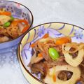 みかかめ's cooksnap of when they made 思い出の味、竹輪と切り干し大根の煮物.