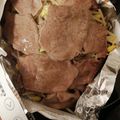 生意気などりす's cooksnap of when they made 簡単♪牛肉と家にある物のホイル焼き.