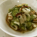 クックパッドｎ's cooksnap of when they made タコときゅうりとちくわの酢の物♪.