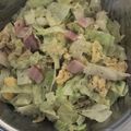 クックZ8J4H4☆'s cooksnap of when they made キャベツと卵のサラダ.