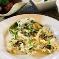 Harumie's cooksnap of when they made ニラの花の天ぷら.
