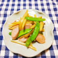 ﾁｲﾁｬﾝﾏﾏ's cooksnap of when they made シャキッ♡絹さやとじゃがいもの和風炒め♡.