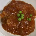 よーよー1970's cooksnap of when they made 鮭と玉ねぎとねぎのケチャップ煮.
