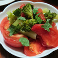 クックVOY1Q3☆'s cooksnap of when they made トマトとブロッコリーの和風マリネ.