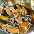 ＋SUN3's cooksnap of when they made めんつゆでしっとりかぼちゃとひき肉の煮物.