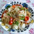 クレイプメートル's cooksnap of when they made 夏休みの作り置き焼きそばorチャーハンに.