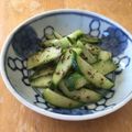 Asaras's cooksnap of when they made キュウリのクミン炒め.