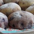 mamalemonn's cooksnap of when they made ふわふわもちもちブルーベリーパン.