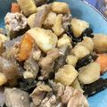 リラシャン's cooksnap of when they made 豚肉とじゃがいもとこんにゃくのほっこり煮.