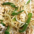 クック15FFG6☆'s cooksnap of when they made もやしとピーマンのさっぱりひき肉炒め.
