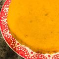 LUNAmama☆'s cooksnap of when they made ハロウィンに!!かぼちゃのチーズケーキ♪.