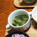 noaさん's cooksnap of when they made 茗荷とニラのお味噌汁.