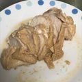 okiracsac's cooksnap of when they made お湯に浸けるだけ！生姜味噌バターチキン.