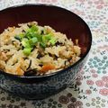 クココ♪♪'s cooksnap of when they made 豚バラとひじきの炊き込みご飯.