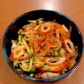 わたるのはは's cooksnap of when they made きゅうりとちくわの韓国風キムチ和え♡.