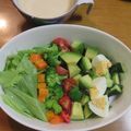i_yokan's cooksnap of when they made 手作りドレッシングのコブサラダ.