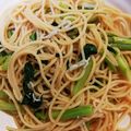 大葉子's cooksnap of when they made しらすと小松菜のパスタ.