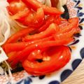 風花。。's cooksnap of when they made カラーピーマンのマリネ.