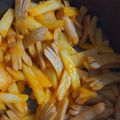 ホワイトリカチャン's cooksnap of when they made ウインナーとポテトの甘酢ケチャップ炒め.