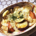 てれさん05's cooksnap of when they made 秋鮭とサツマイモのグラタン.