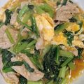 細雪里's cooksnap of when they made 豚肉・小松菜・卵のとろり焼き.