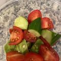 さこあ's cooksnap of when they made アボカドトマトサラダ.