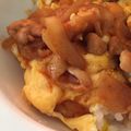 akochan910's cooksnap of when they made 簡単☆トロトロオムライス丼☆.
