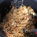 ナチュミンご飯's cooksnap of when they made お弁当に…安い！簡単！炊飯器で焼きそば.