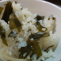 あゆたっくん's cooksnap of when they made 簡単！生姜とワカメの香り炊き込みごはん.