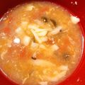 春菊大好き's cooksnap of when they made トマトとチーズ・しめじ・卵のお味噌汁.