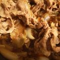 wgn's cooksnap of when they made お手軽だけど本格牛丼.