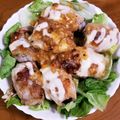 クックUXB66V☆'s cooksnap of when they made 茄子のチーズ肉巻き.