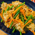 わーまめ's cooksnap of when they made 【龍愛】豚肉とにんにくの芽のスタミナ炒め.