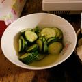 ipyons's cooksnap of when they made きゅうり、大葉の超簡単浅漬け.