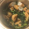 クックZQ7IAG☆'s cooksnap of when they made ５分でもう一品♪青菜と油揚げの煮びたし.